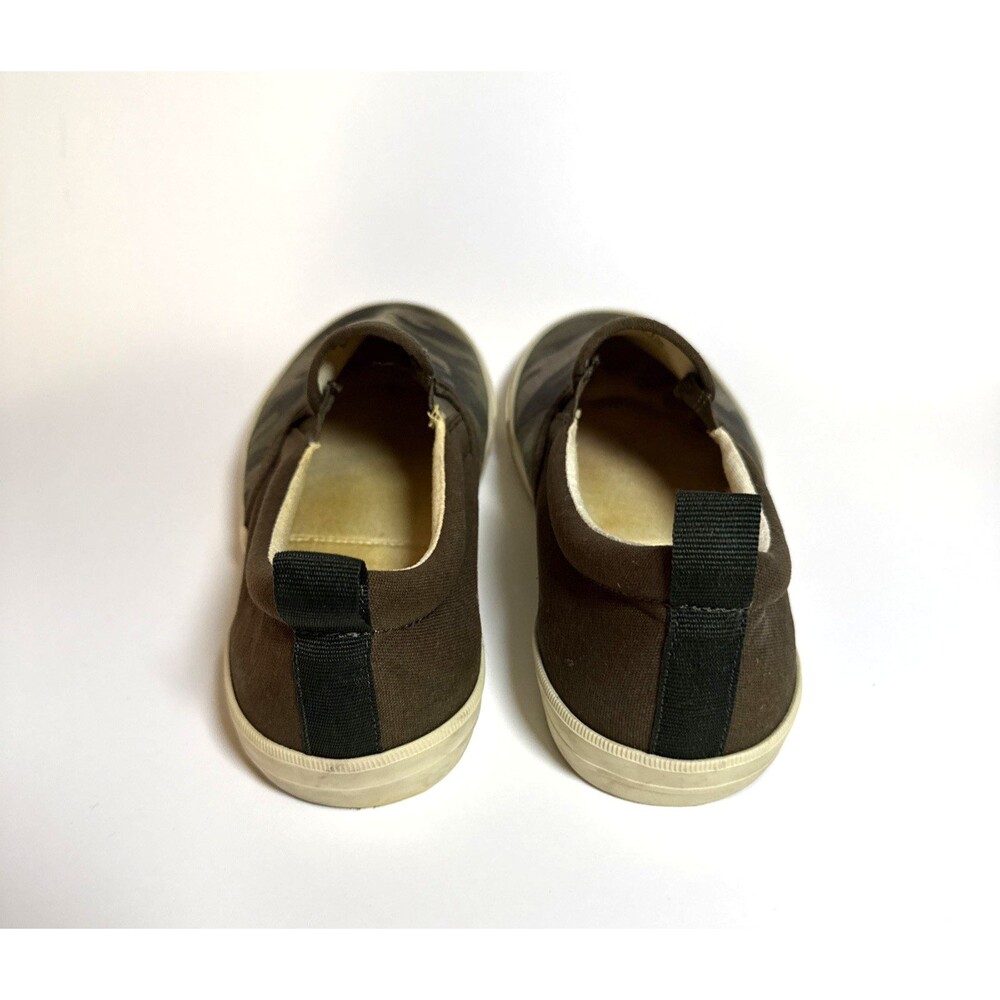 GAP Men’s Slip-On Canvas Sneakers Green Camouflage Size 9 Casual Loafers - Picture 4 of 8